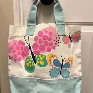 Pottery Barn Kids Butterfly Tote